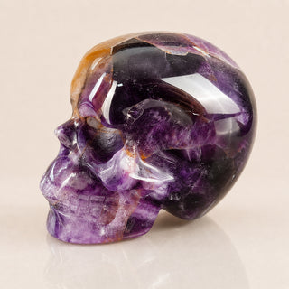 2,2 Zoll Amethyst Totenkopf