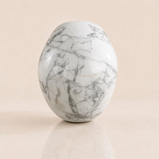 Crâne de Howlite de 3 pouces