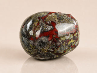 3-inch Dragon Blood Jasper Skull
