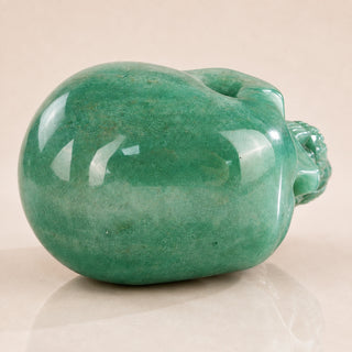 3-inch Green Aventurine Skull