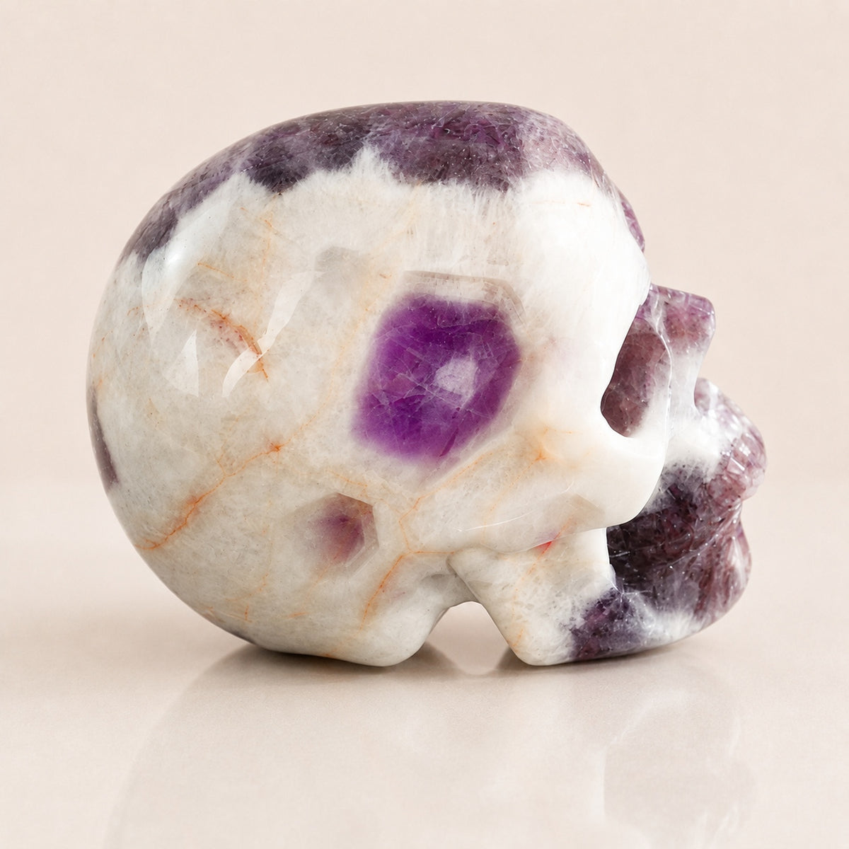 3-inch Dream Amethyst Skull