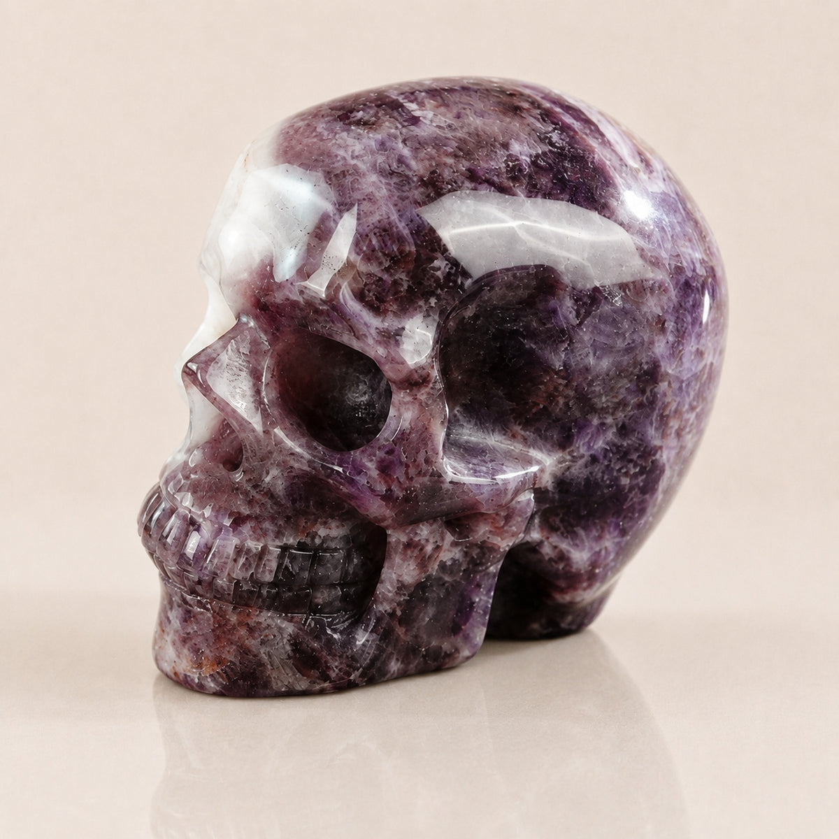 3-inch Dream Amethyst Skull