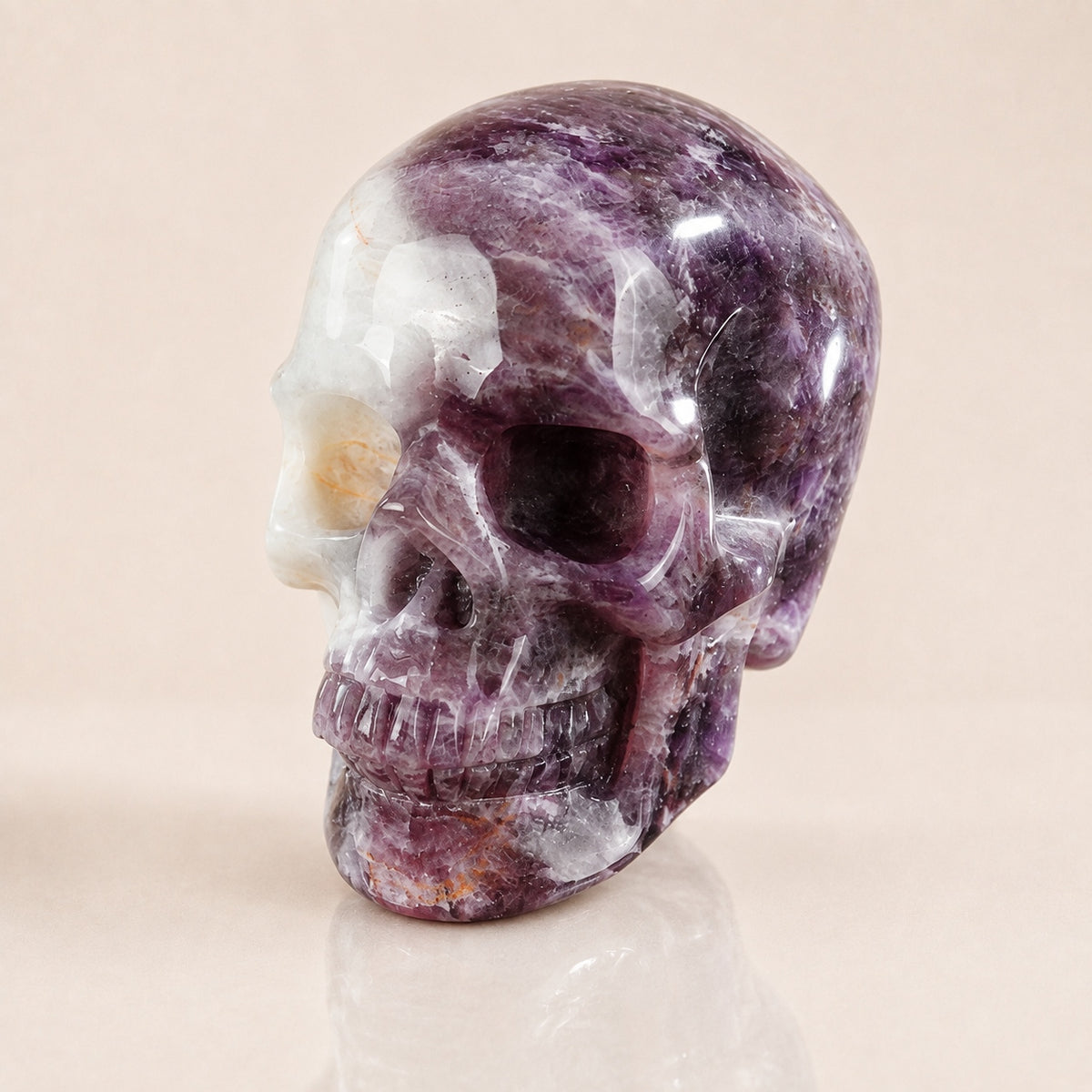3-inch Dream Amethyst Skull