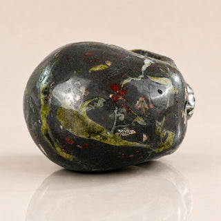 3-inch Plum Blossom Jade Skull