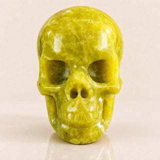 3-inch Serpentine Jade Skull