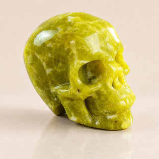 3-inch Serpentine Jade Skull