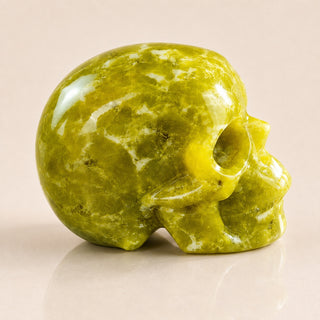 3-inch Serpentine Jade Skull