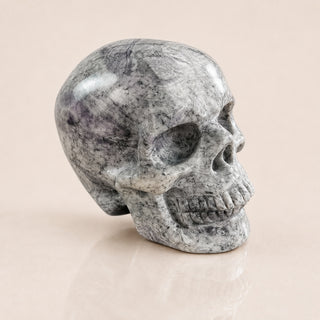 3-inch Purple Malachite Skull