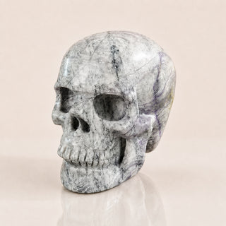 3-inch Purple Malachite Skull