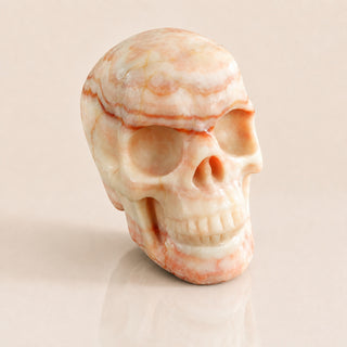 4.5-inch Zebra Jasper Skull