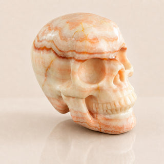 4.5-inch Zebra Jasper Skull