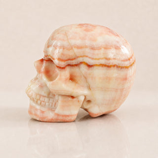 4.5-inch Zebra Jasper Skull