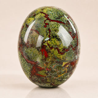 4.5-inch Dragon Blood Jasper Skull