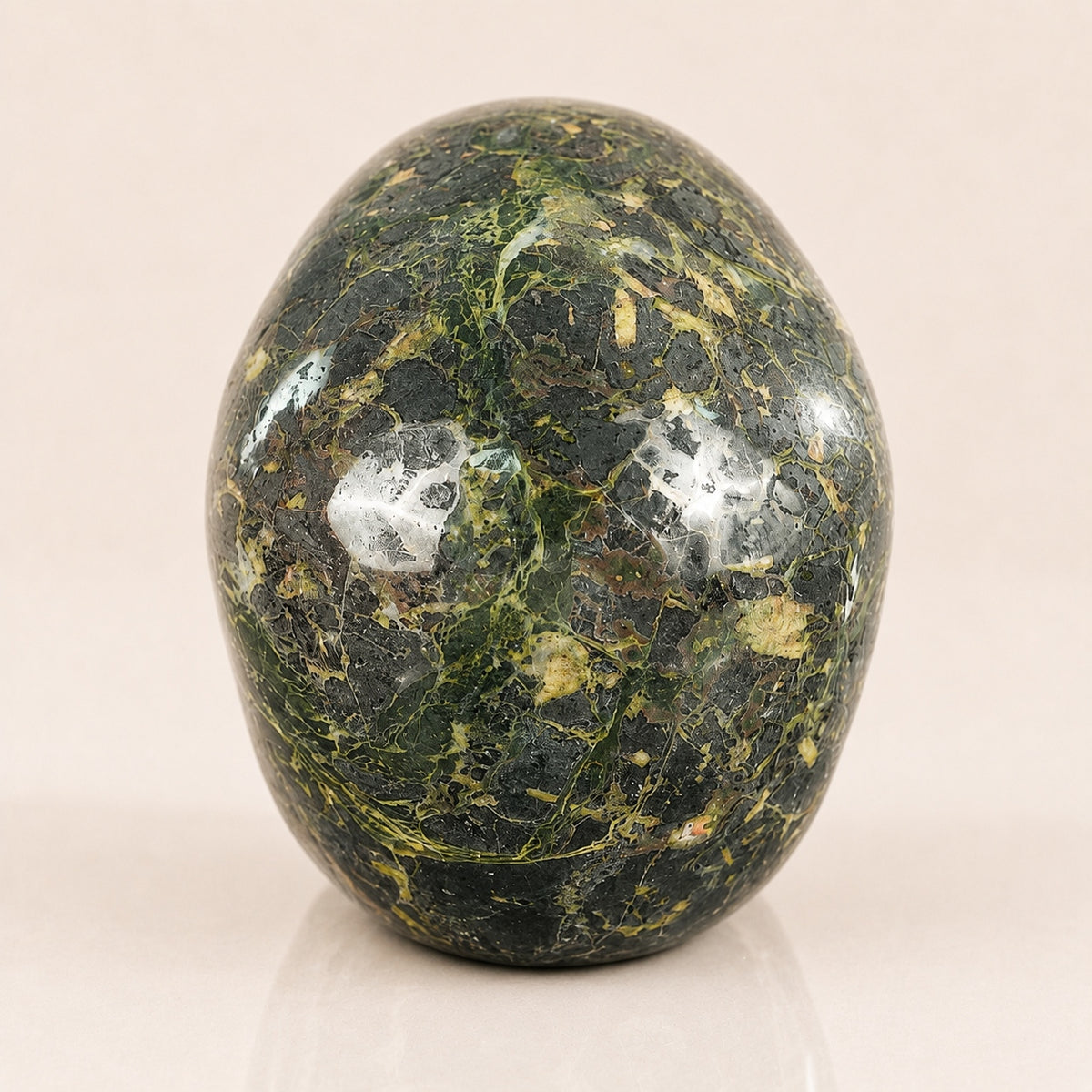 4.5-inch Plum Blossom Jade Skull