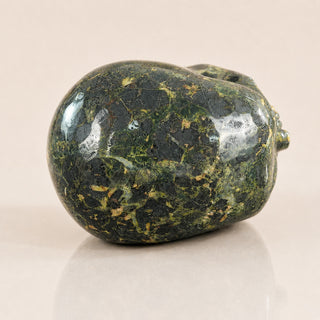 4.5-inch Plum Blossom Jade Skull
