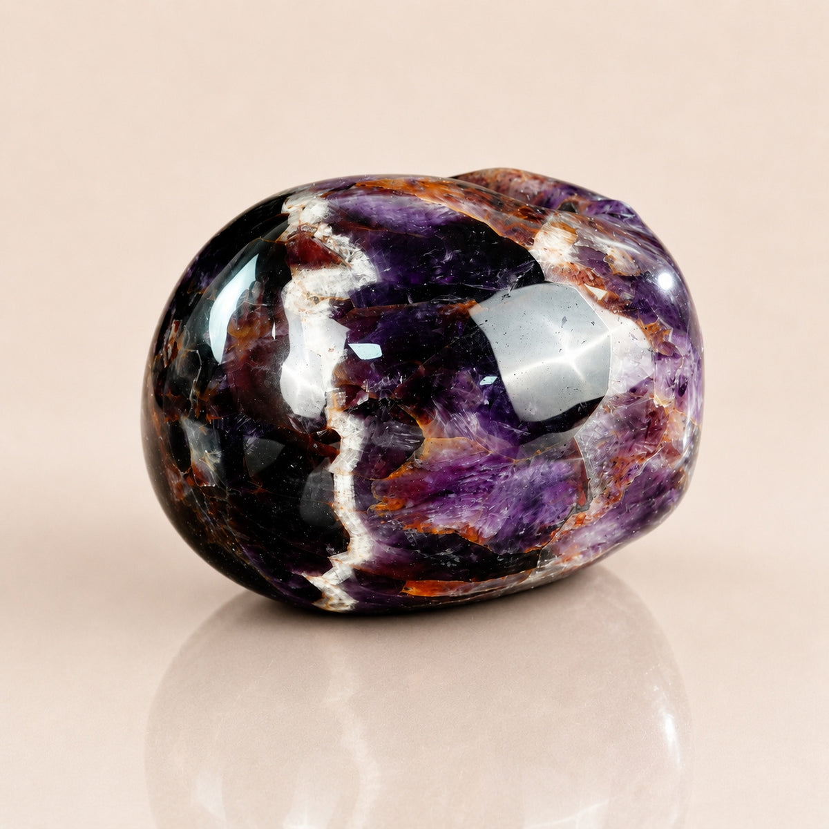 4.5-inch Dreamy Amethyst Skull