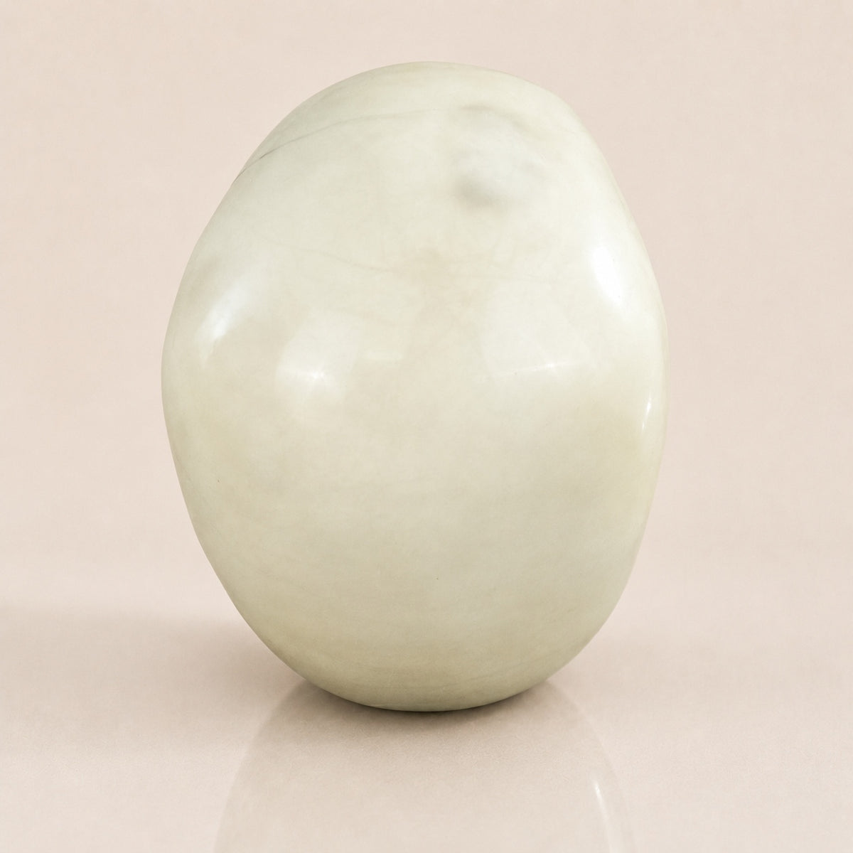 4.5-inch Ivory Jade Skull