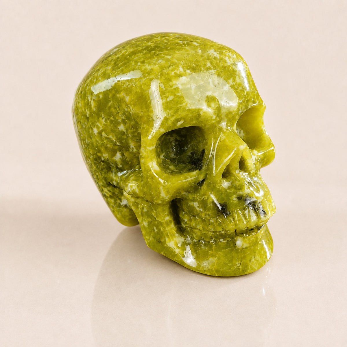 4.5-inch Serpentine Skull