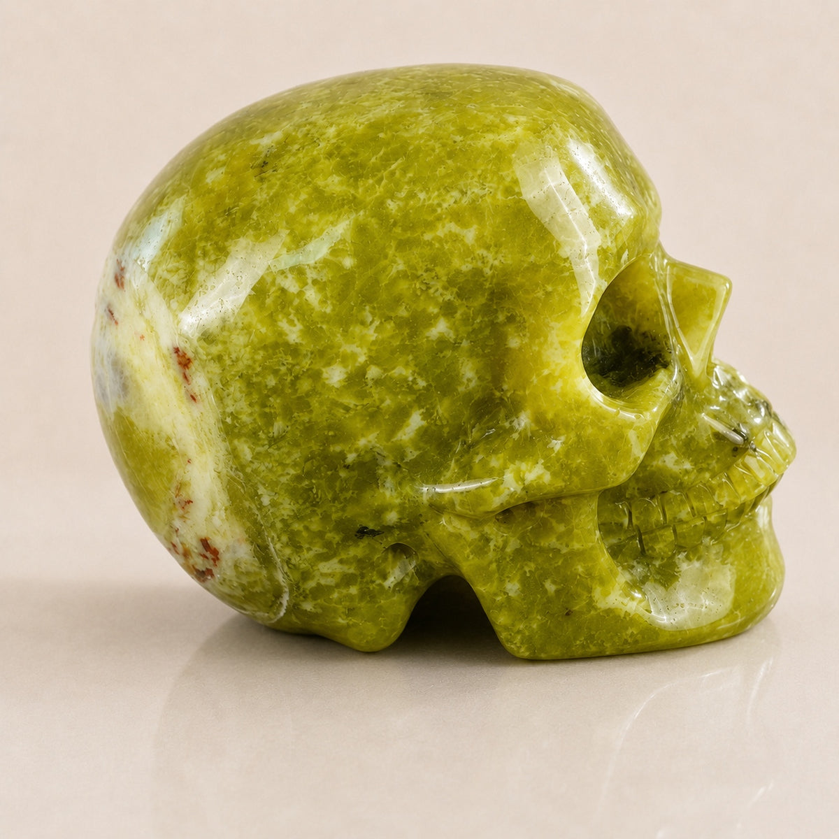 4.5-inch Serpentine Skull