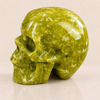4.5-inch Serpentine Skull