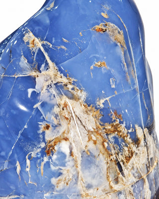 Blue Chalcedony Polished Stone