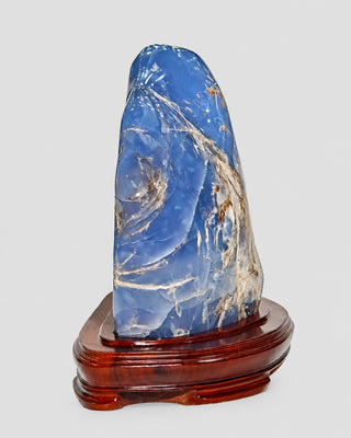 Blue Chalcedony Polished Stone