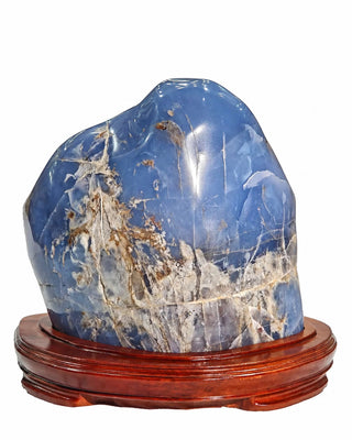 Blue Chalcedony Polished Stone