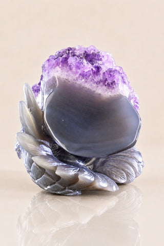 Amethyst Owl Geode