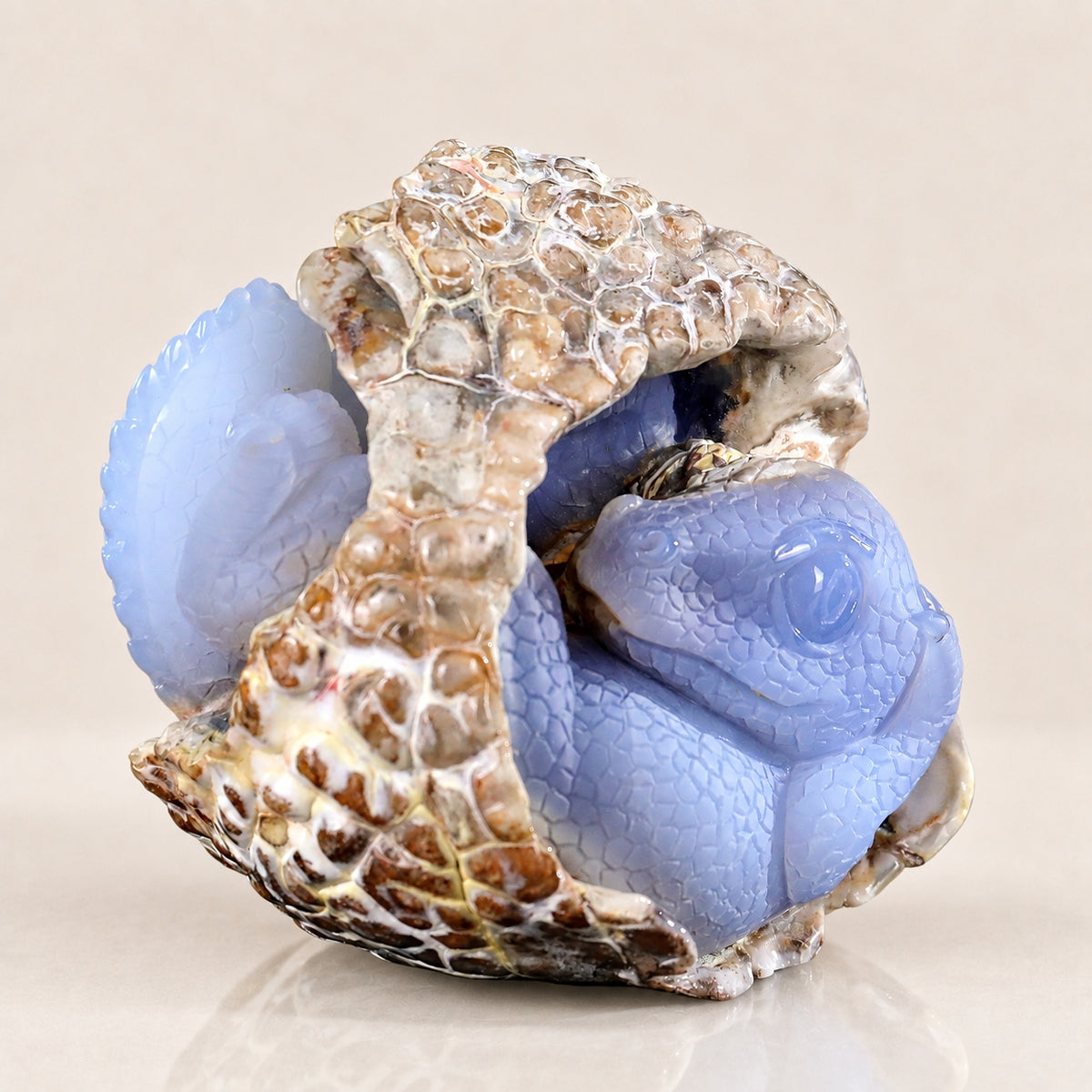 Blue Chalcedony Baby Dragon