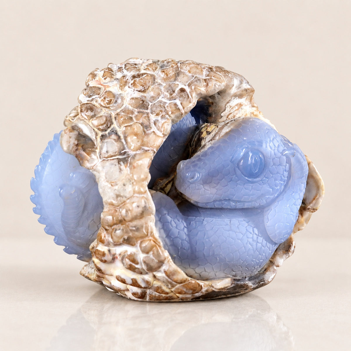 Blue Chalcedony Baby Dragon