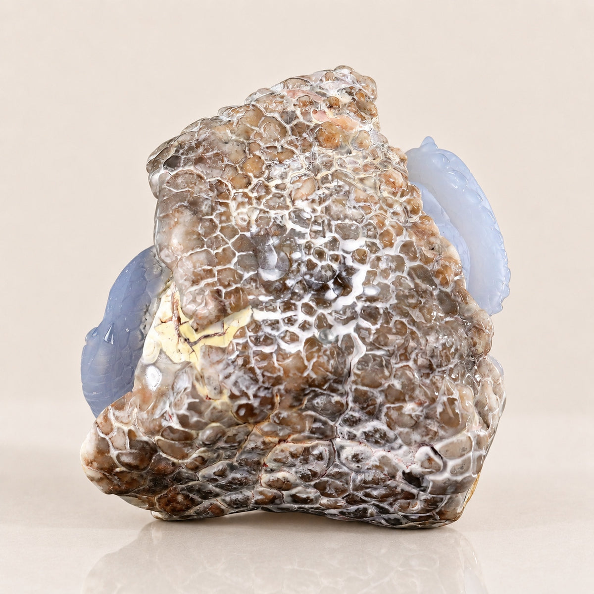 Blue Chalcedony Baby Dragon
