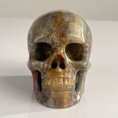 3 Inch African Bloodstone Crystal Skull — view 7