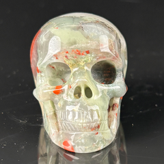 2 Inch African Bloodstone Crystal Skull – Skull — view 2