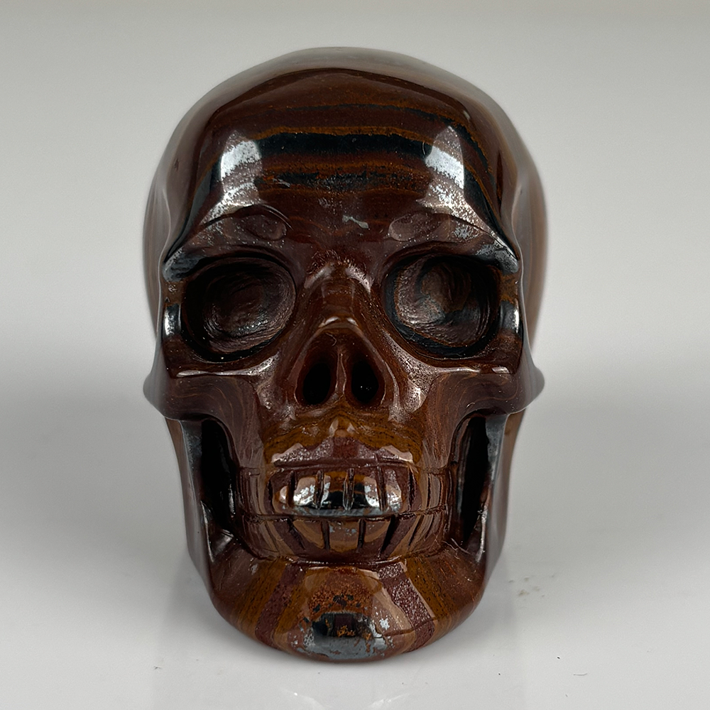 2 Inch Tiger Iron Crystal Skull – Skull — view 7