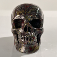 3 Inch Dragon Bloodstone Crystal Skull — view 7