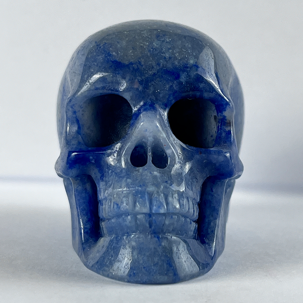 2 Inch Blue Aventurine Crystal Skull – Skull — view 7