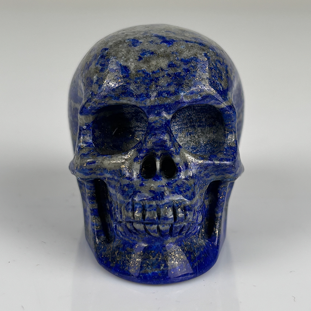 2 inch Lapis Lazuli Crystal Skull — view 7