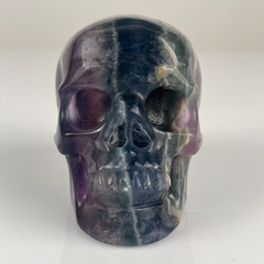 3 Inch Fluorite Crystal Skull — view 2
