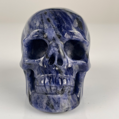 3 Inch Blue Lace Agate Crystal Skull – Gemstone — view 7