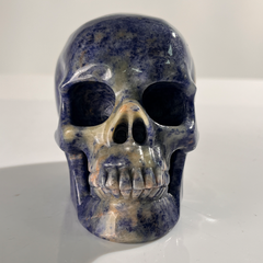 4.5 Inch Blue Lace Agate Crystal Skull — view 2
