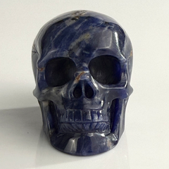 2 Inch Blue Lace Agate Crystal Skull – Skull — view 7