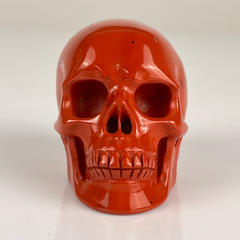 2 Inch Red Jasper Crystal Skull — view 3