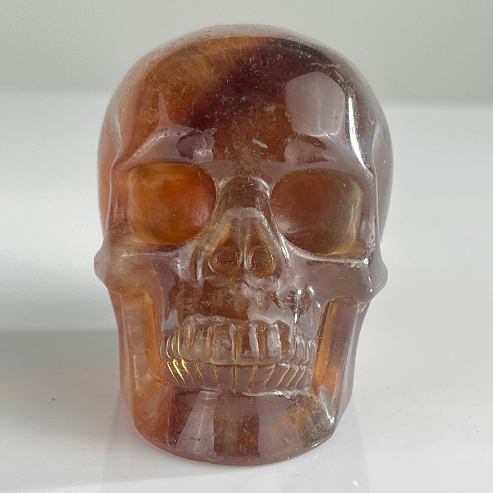 3 Inch Fluorite Crystal Skull — view 7