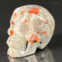 2 Inch African Bloodstone Crystal Skull – Skull — view 6