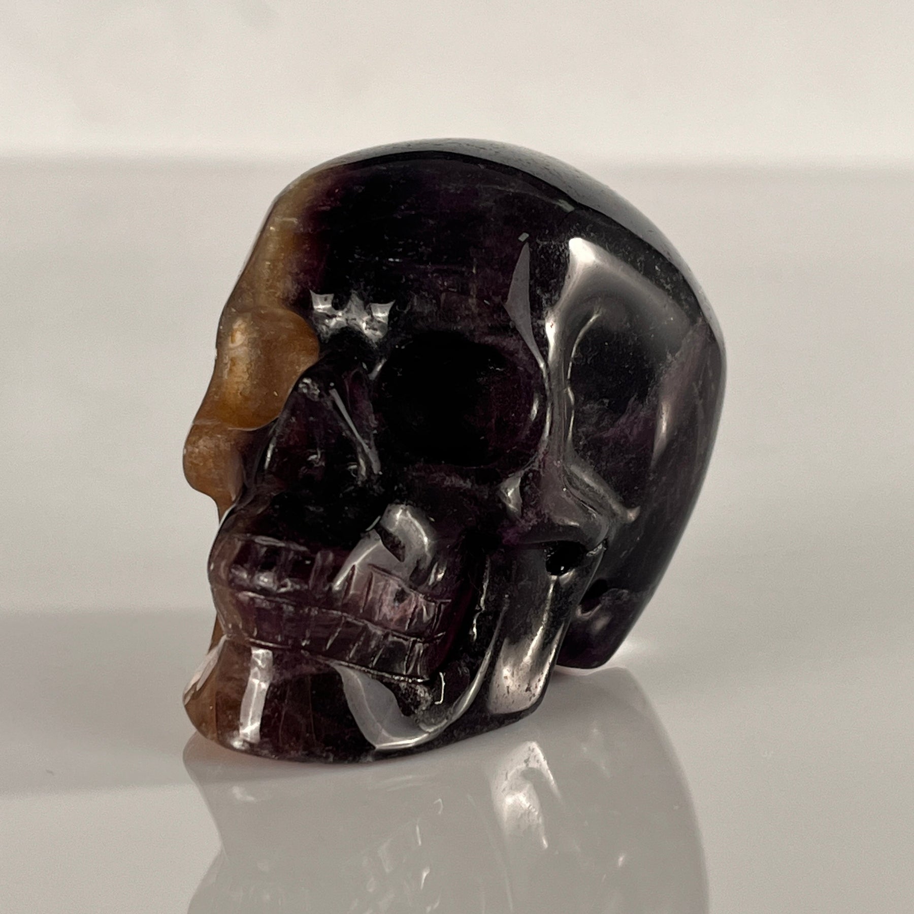 2 Inch Fluorite Crystal Skull — view 6