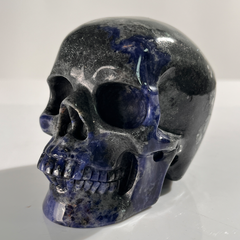 4.5 Inch Blue Lace Agate Crystal Skull — view 2