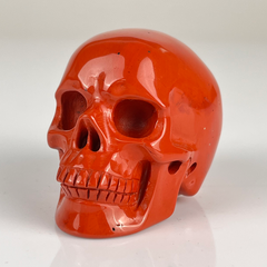 2 Inch Red Jasper Crystal Skull — view 5