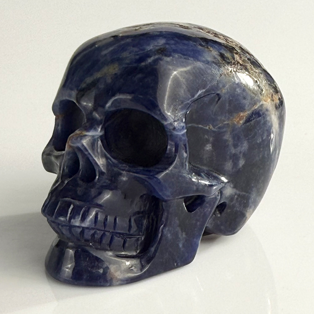 2 Inch Blue Lace Agate Crystal Skull – Skull — view 6