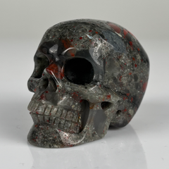 2 Inch African Bloodstone Crystal Skull – Skull — view 6