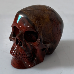 2 Inch Red Jasper Crystal Skull — view 6